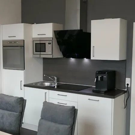Ferienwohnung Hafenblick Waren  Exterior foto