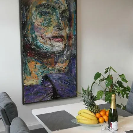 Ferienwohnung Hafenblick Waren  Exterior foto